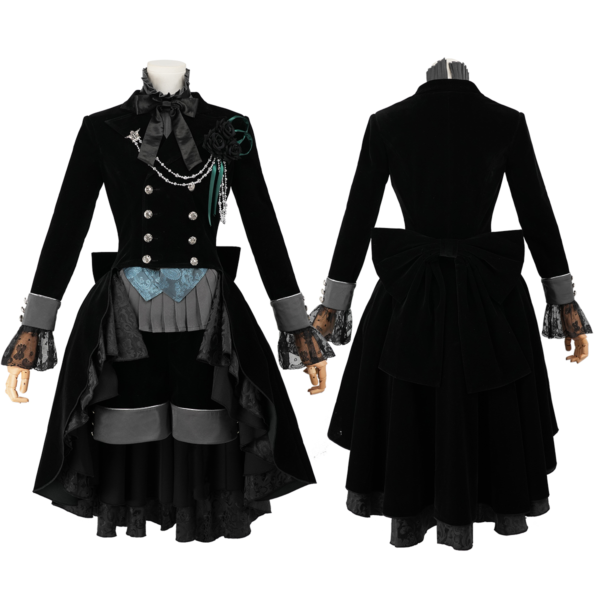 Anime Cosplay Real - HOLOUN Anime Gerçek Ciel Phantomhive Cosplay