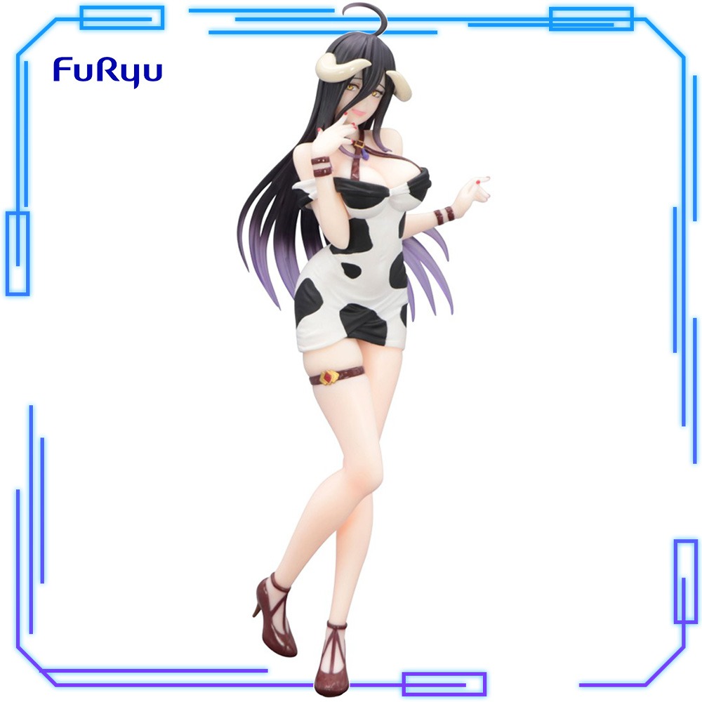 Anime Cosplay Albedo - Stokta FuRyu Orijinal Hakiki Anime Overlord