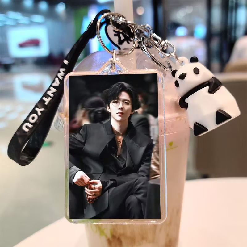 Anime Cosplay Photo - Liu Yuning Cosplay Anahtarlık Fotoğraf Çift