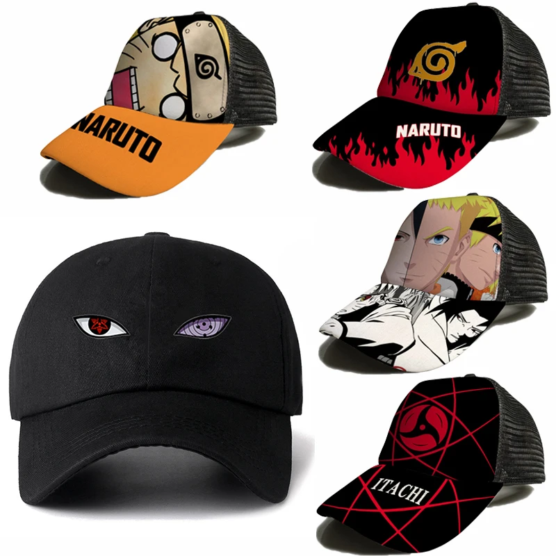 Naruto Headband Metal - Anime Naruto beyzbol şapkası yaz plaj