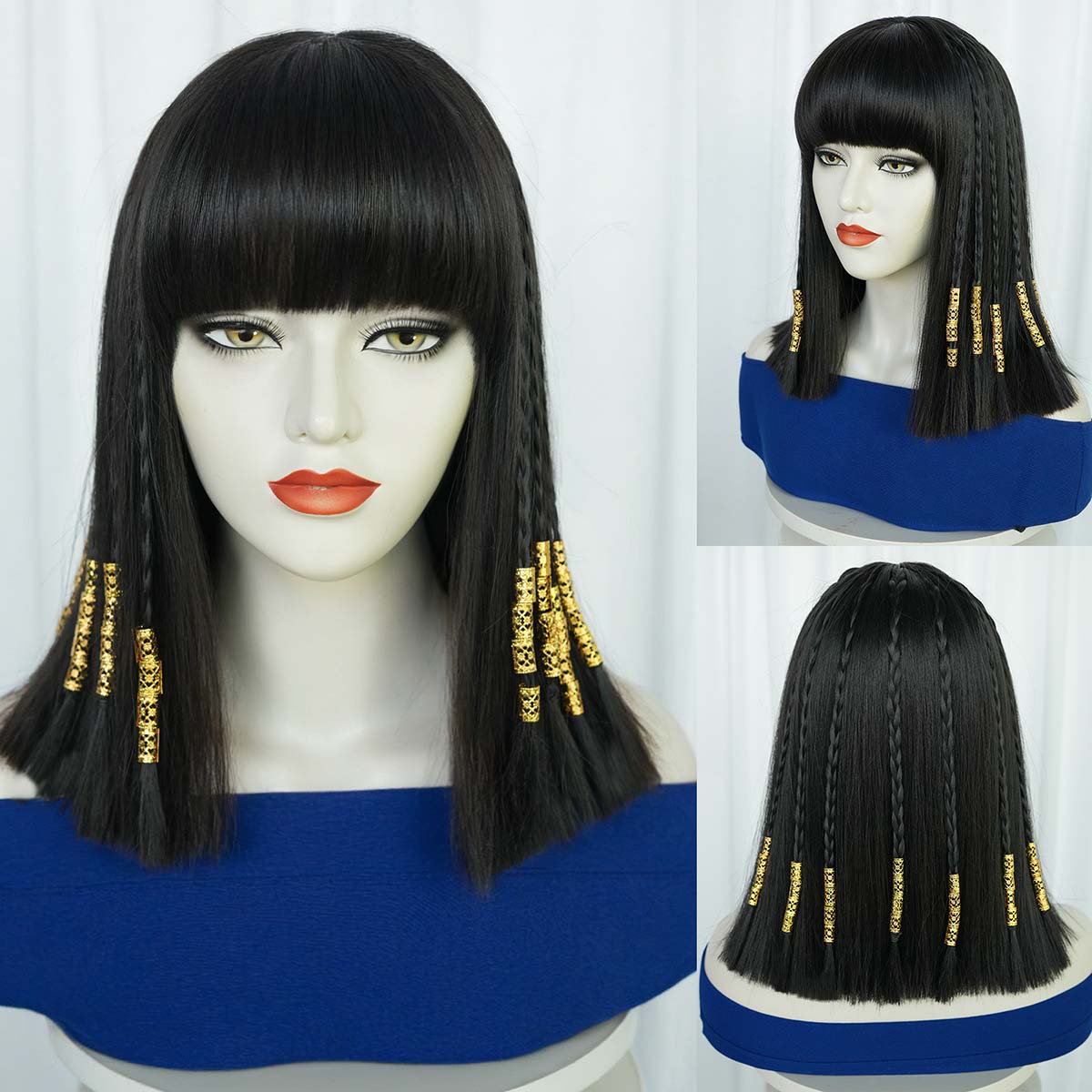 Egypt Cosplay Anime - Moda Peruk Kadın Cadılar Bayramı Kostüm