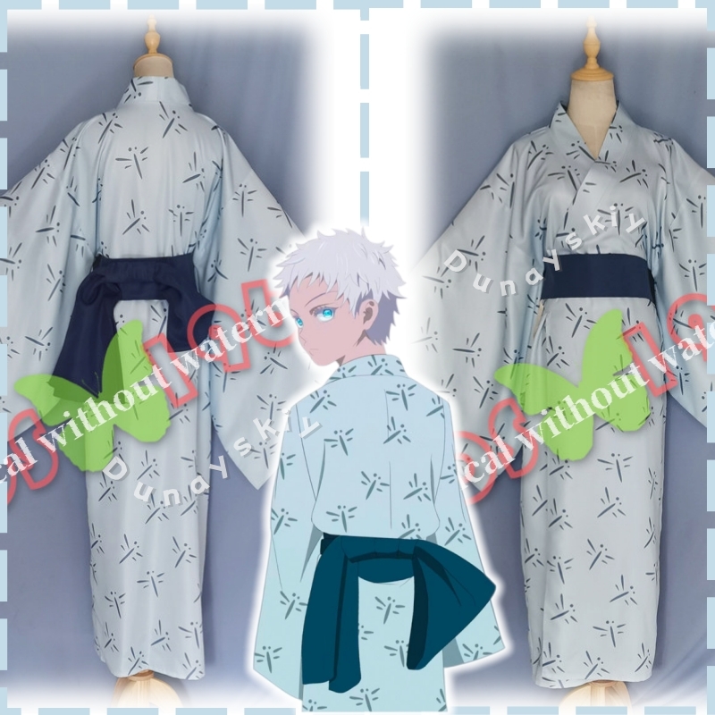 Cosplay Anime Jjk - JJK Fanmade Genç Gojo'nun Geleneksel Japon