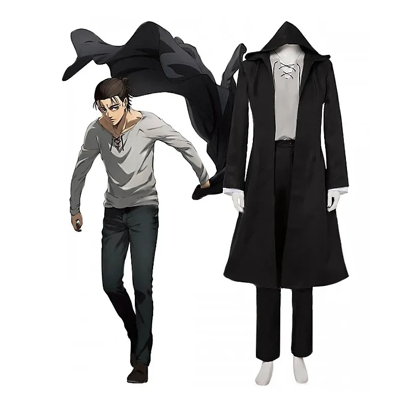 Attack Titan Cloak - Titan'a Saldırı Jaeger Eren Cosplay Kostüm
