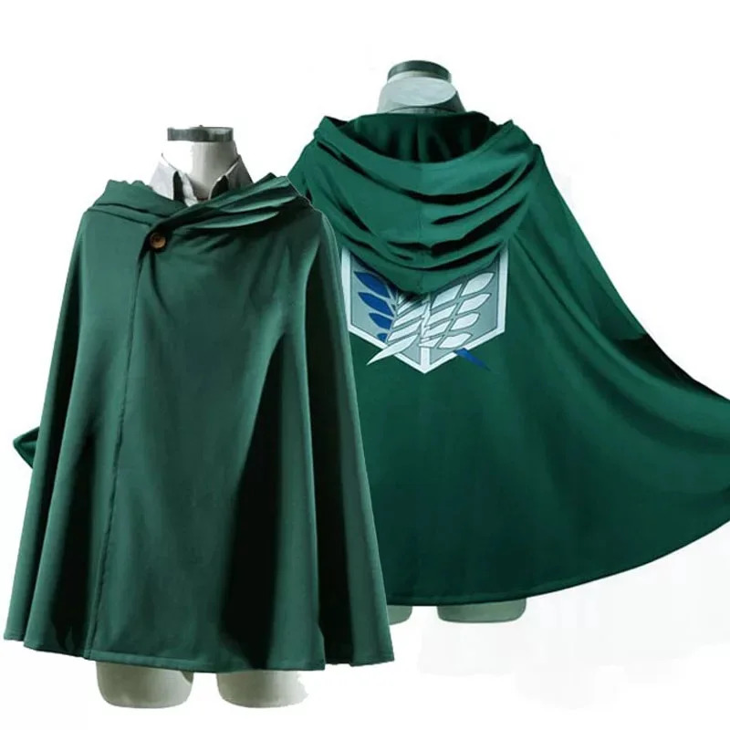 Attack Titan Cloak - Yetişkin Anime Attack on Titan Cosplay