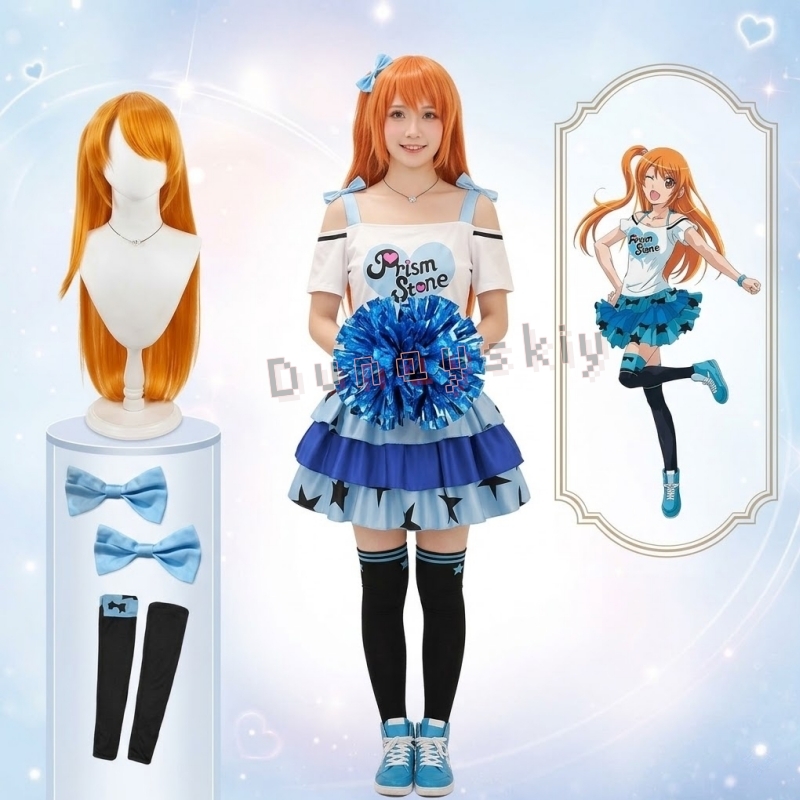 Anime Cosplay Dance - Pretty Rhythm Dans Uygulama Kıyafetleri Kawaii