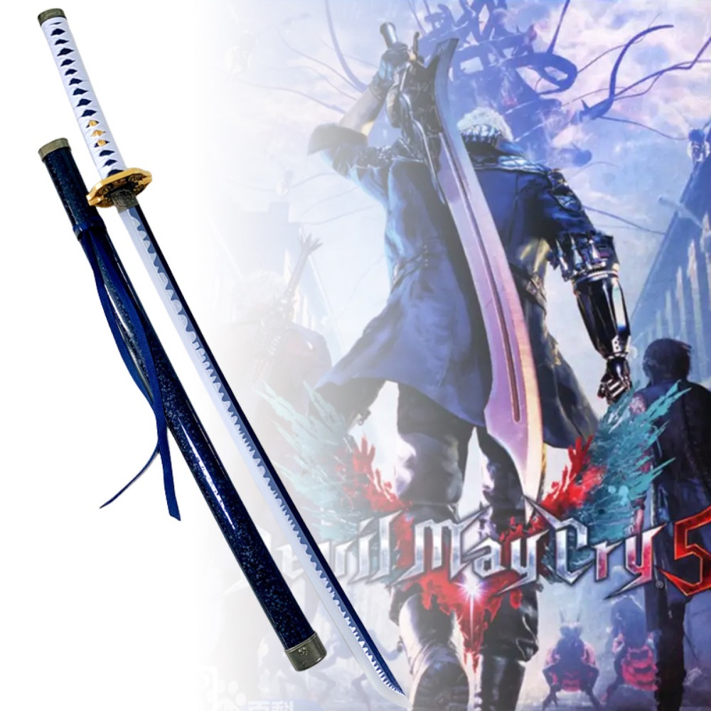 Anime Cosplay Real - Gerçek Boyutlu Yamato Katana Şeytan Ağlayabilir5