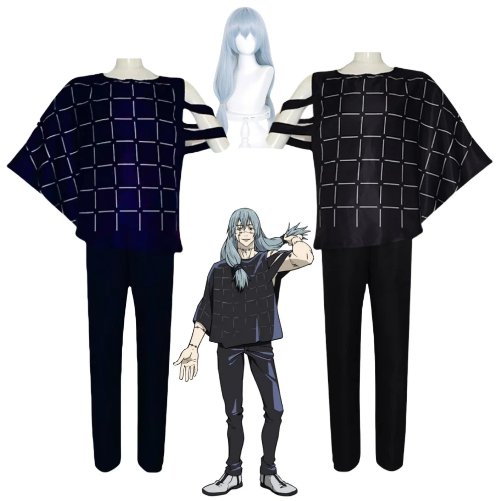 Cosplay Anime Jjk - Mahito Cosplay Anime jjk Kostümleri Peruk
