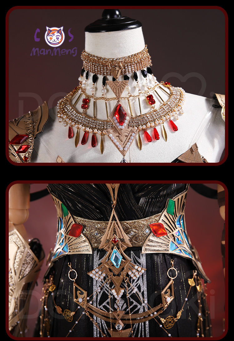 Anime Cosplay Plus Size - Aşk ve Deepspace Heroine MC Ölümsüz