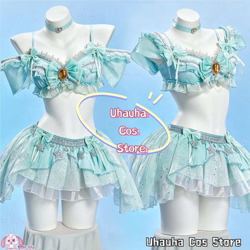 CR812Made Aqua Renkli İdol Sah - Anime Cosplay Festival incelemesi ve fiyatı