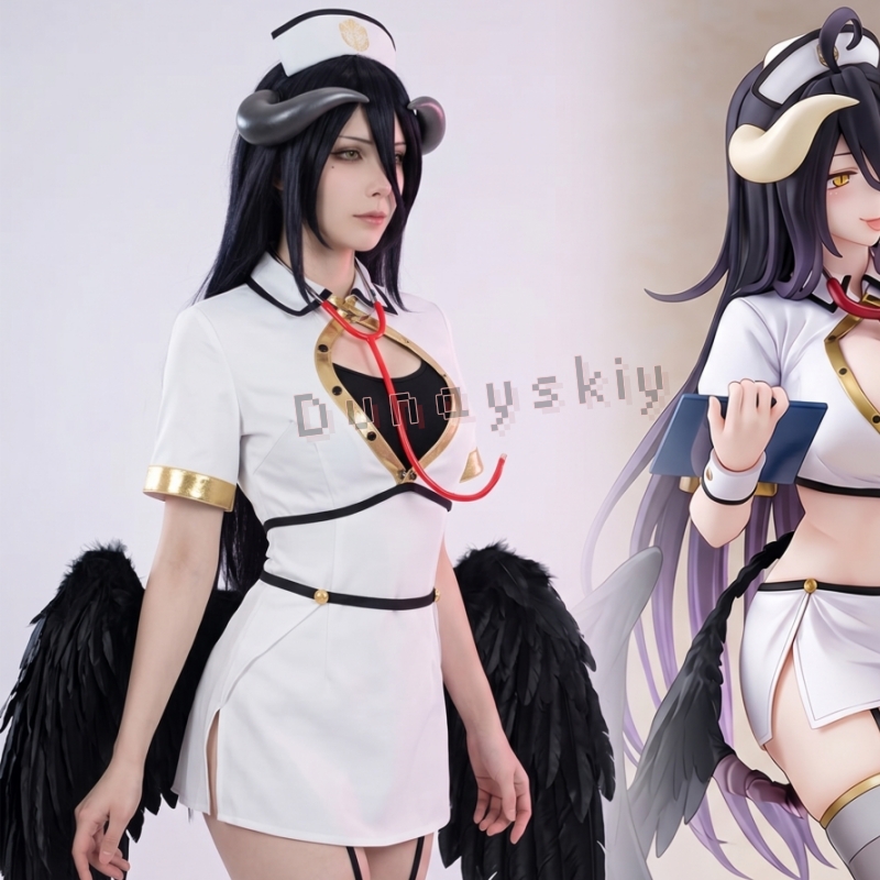 OVERLORD Albedo Gotik Melek He - Anime Cosplay Albedo incelemesi ve fiyatı