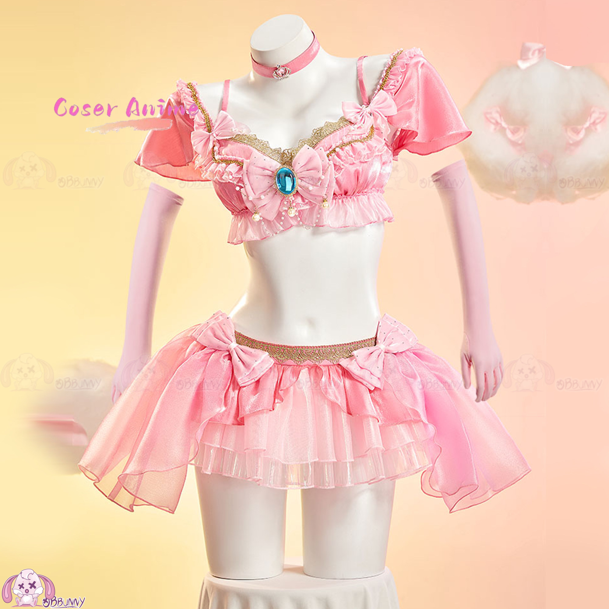 Tatlı Şeftali İdol Mini Etek S - Anime Cosplay Festival incelemesi ve fiyatı