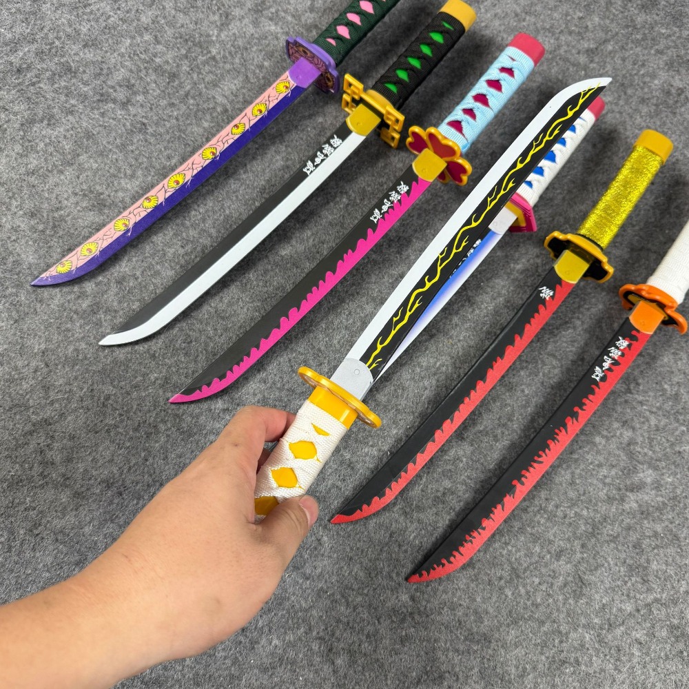 16 inç Tomioka Giyuu Katana An - Anime Cosplay Real incelemesi ve fiyatı