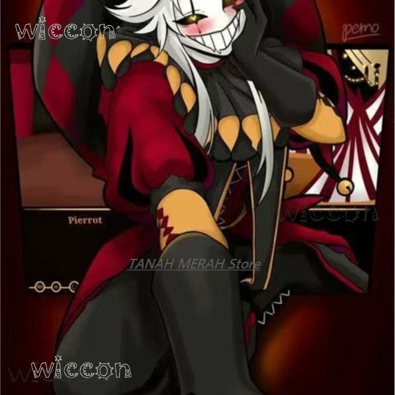 Cadılar Bayramı Pierrot Freak  - Anime Cosplay Face incelemesi ve fiyatı