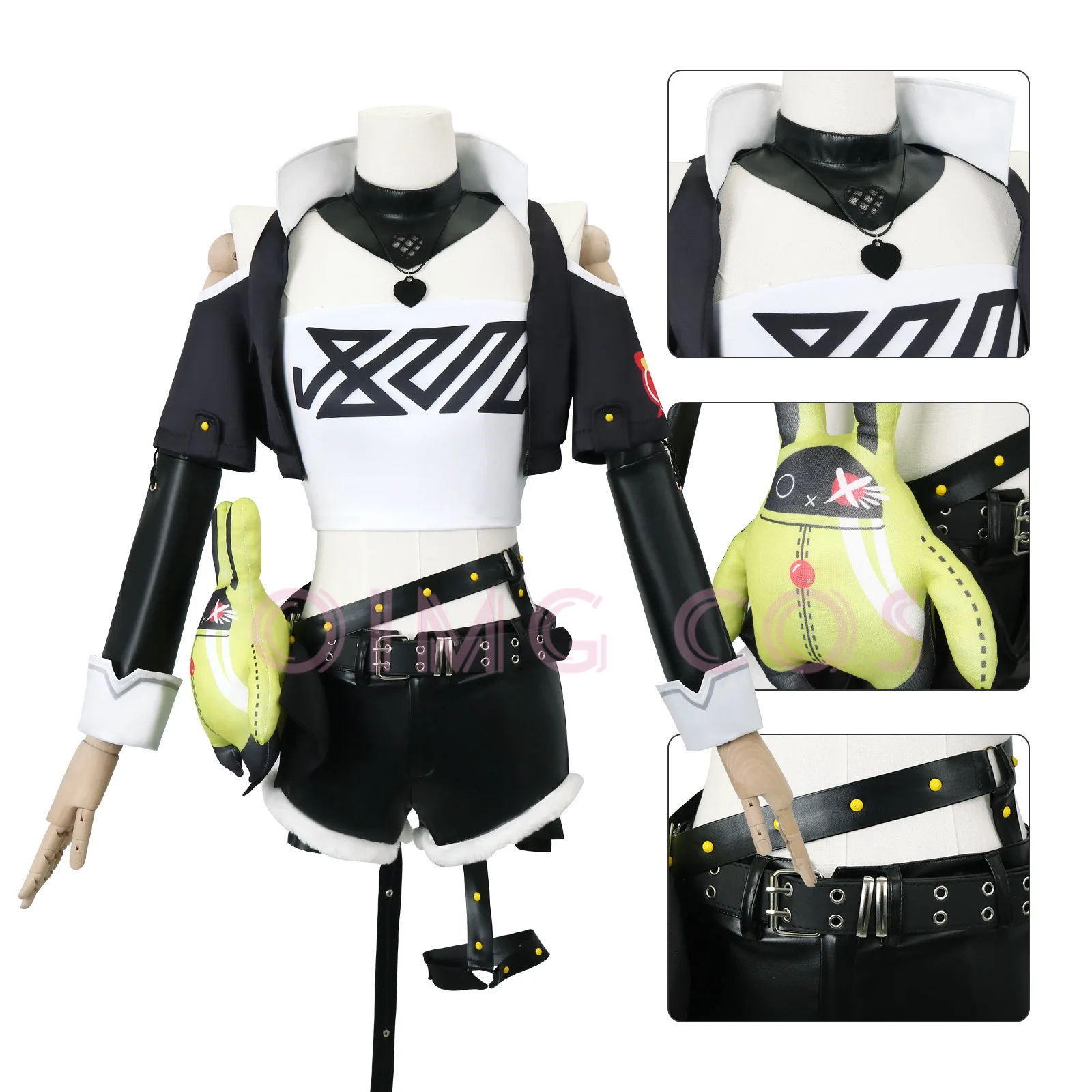 Nicole Demara Zenless Zone Zer - Anime Cosplay Female incelemesi ve fiyatı