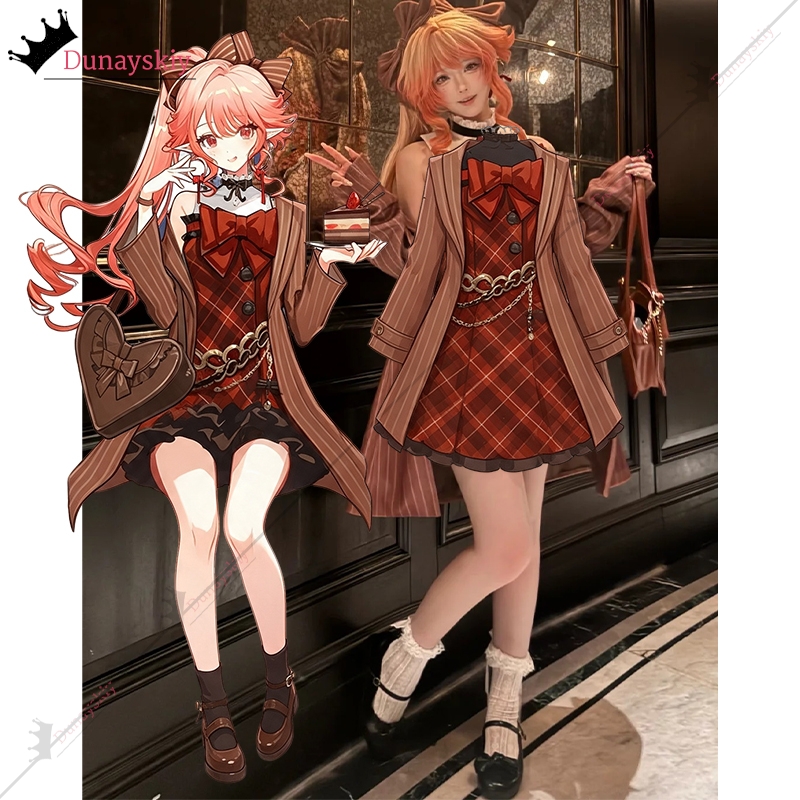 Çikolata Sever Shino Haruka Co - Anime Cosplay Plus Size incelemesi ve fiyatı