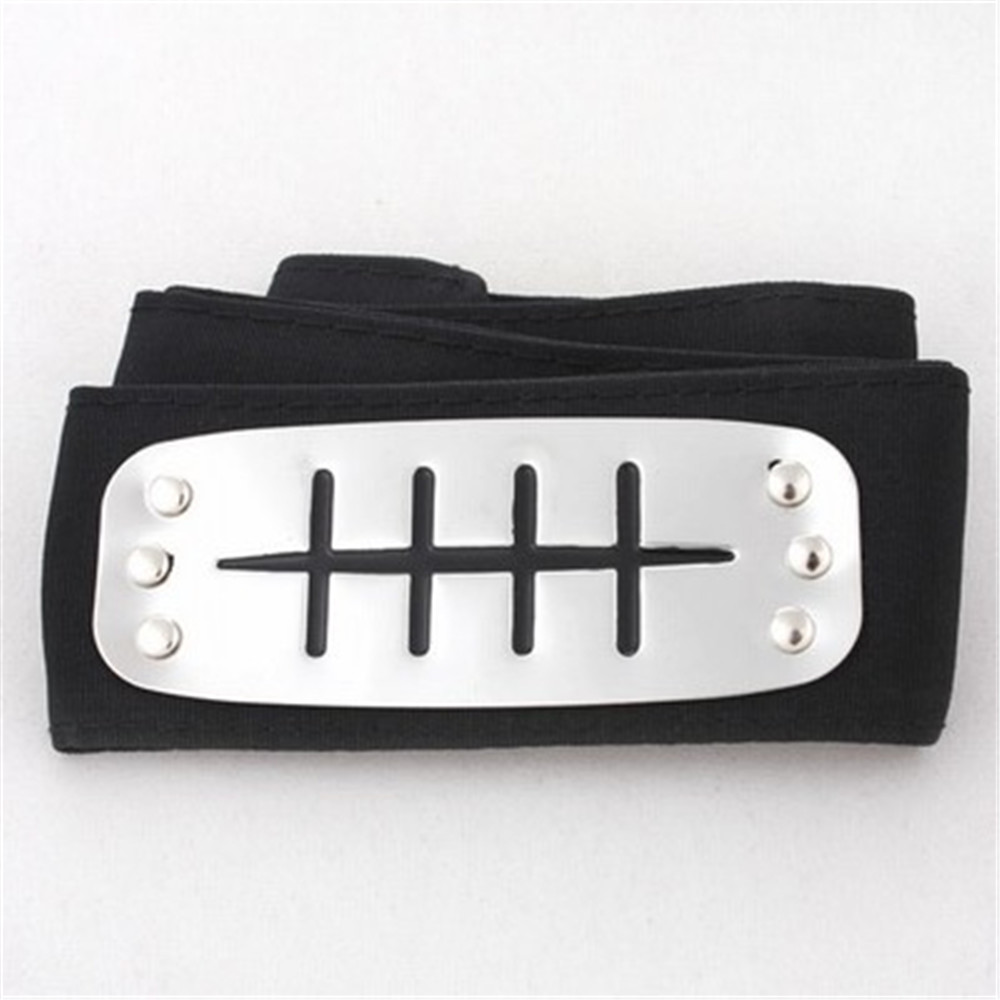Anime Kakashi kafa Cosplay kos - Naruto Headband Metal incelemesi ve fiyatı