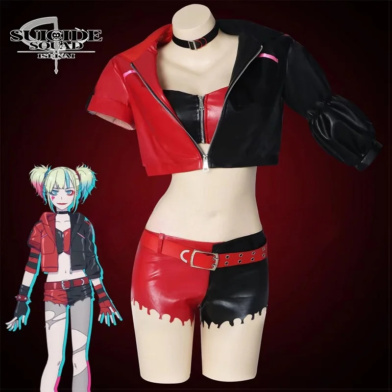 2025 aaa Harley Quinn Cosplay  - Anime Harley Quinn Cosplay incelemesi ve fiyatı