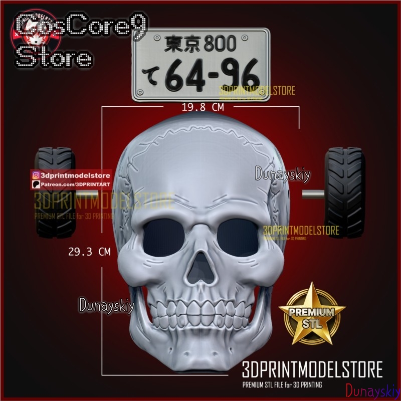 Dorohedoro Ebisu Kafatası Mask - Anime Cosplay Face incelemesi ve fiyatı