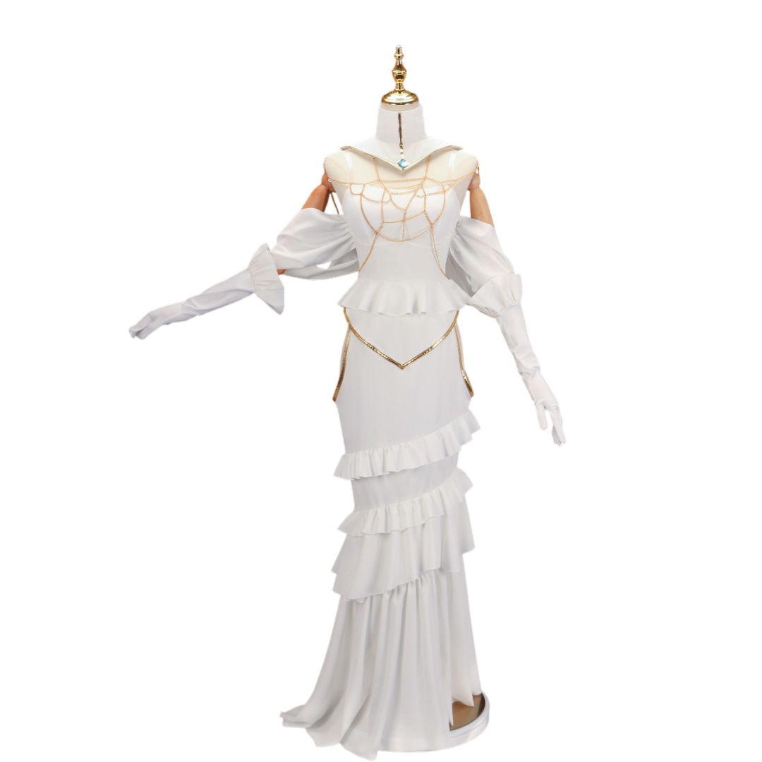 Overlord Arubedo Saf Beyaz Şey - Anime Cosplay Albedo incelemesi ve fiyatı