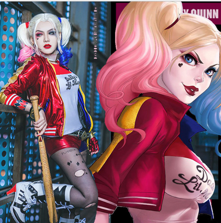 Cadılar Bayramı İntihar Ekibi  - Anime Harley Quinn Cosplay incelemesi ve fiyatı