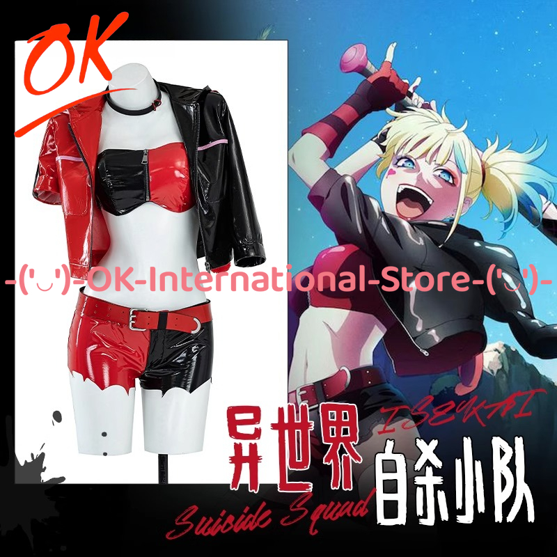 Harley Quinn Cosplay Kostüm An - Anime Harley Quinn Cosplay incelemesi ve fiyatı