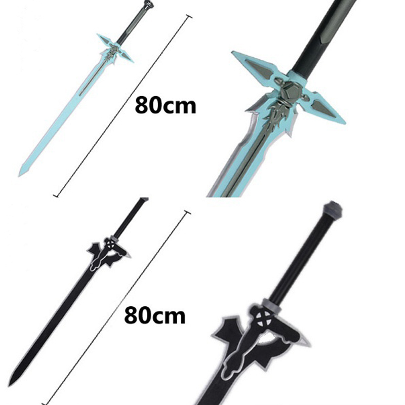 80cm Sword Art Online koyu Rep - Sword Art Online Cape incelemesi ve fiyatı