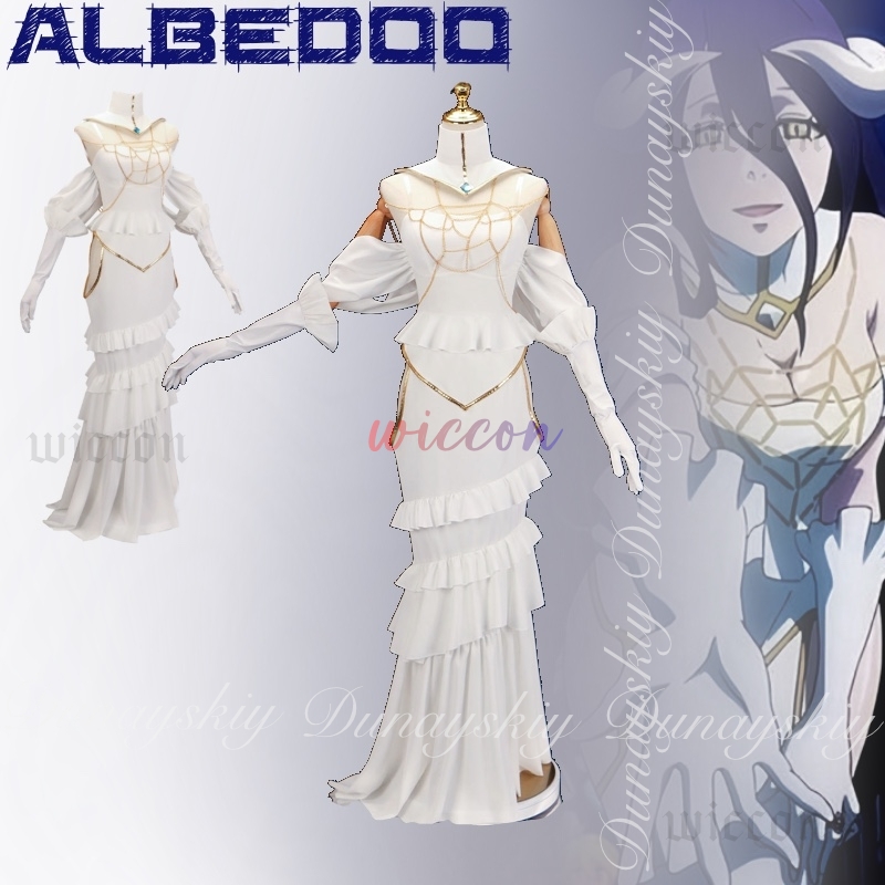 Overlord Albedo Cosplay Beyaz  - Anime Cosplay Albedo incelemesi ve fiyatı