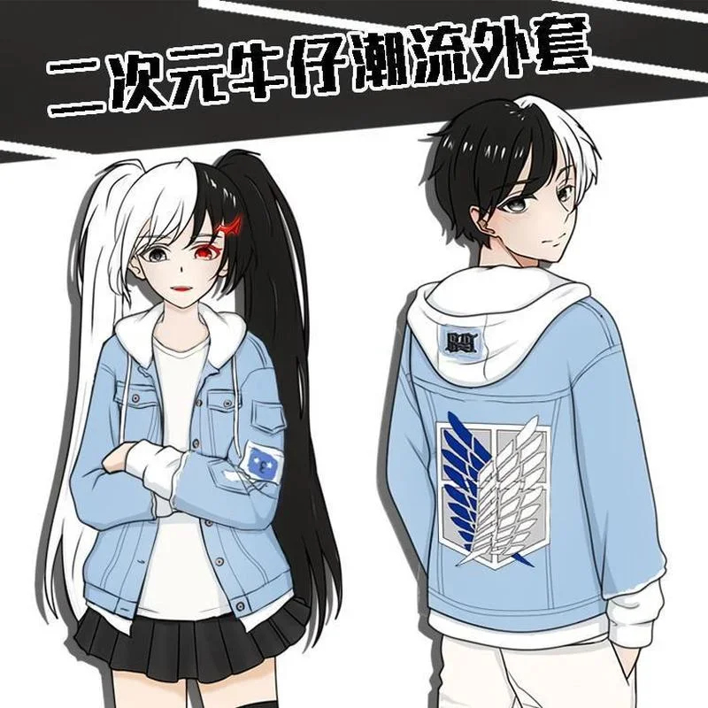 2026 Ceket Denim Attack On Tit - Attack Titan Cloak incelemesi ve fiyatı