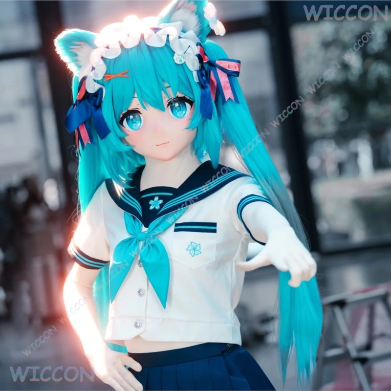 Kigurumi Kadın Yüz Maskesi Ani - Anime Cosplay Face incelemesi ve fiyatı