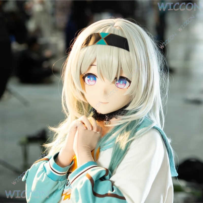 Kigurumi Kadın Yüz Maskesi Ani - Anime Cosplay Face incelemesi ve fiyatı