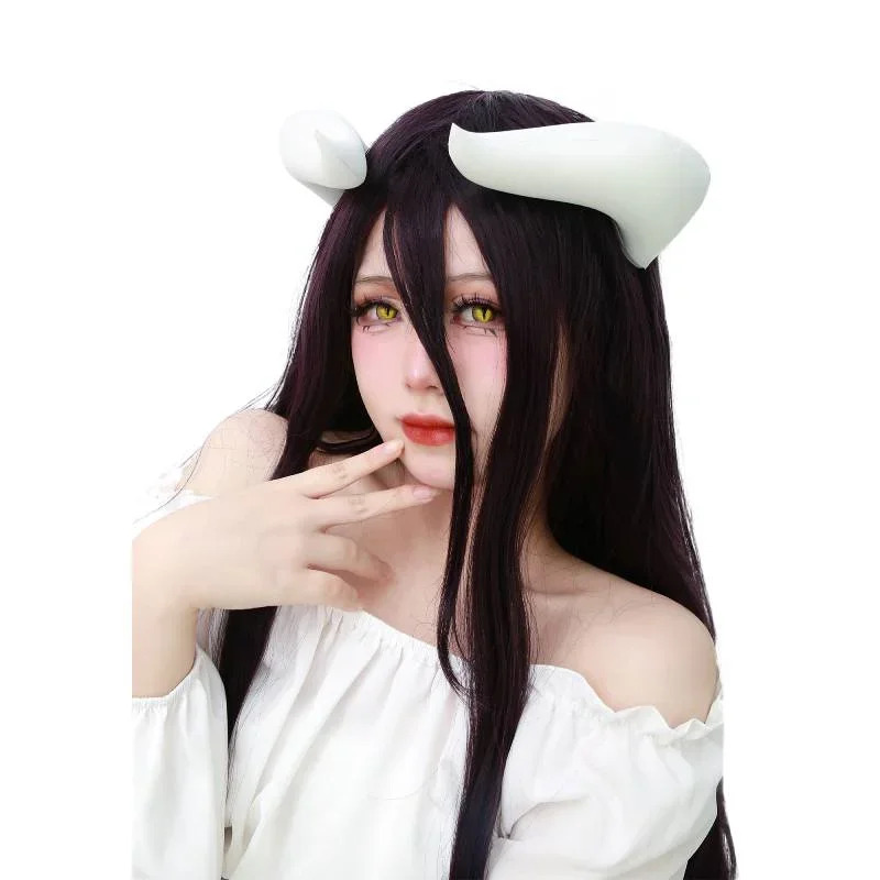 2026 Beyaz Boynuzlar Bowsette  - Anime Cosplay Albedo incelemesi ve fiyatı