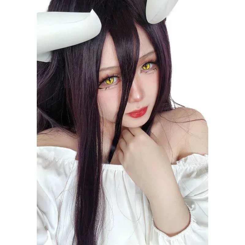 2026 Beyaz Boynuzlar Bowsette  - Anime Cosplay Albedo incelemesi ve fiyatı