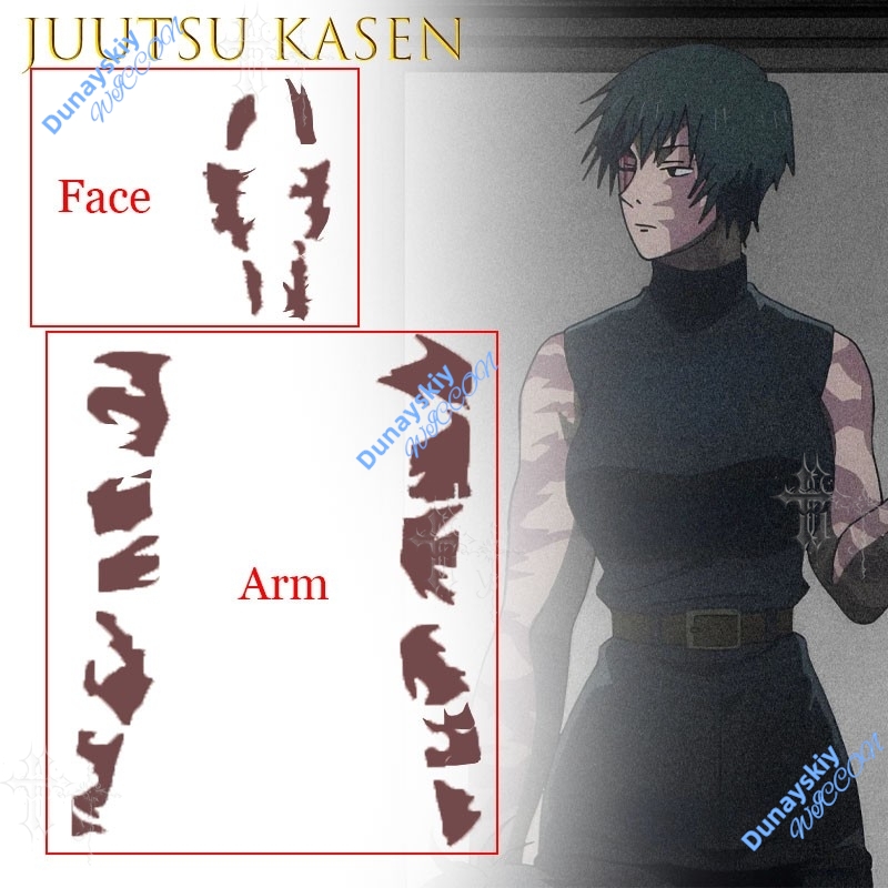 Anime Jujutsu Kaisen Zenin Mak - Anime Cosplay Face incelemesi ve fiyatı