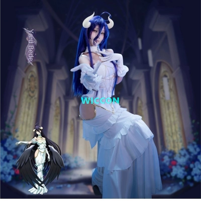 STOKTA Mevcut Albedo Kostüm Pe - Anime Cosplay Albedo incelemesi ve fiyatı