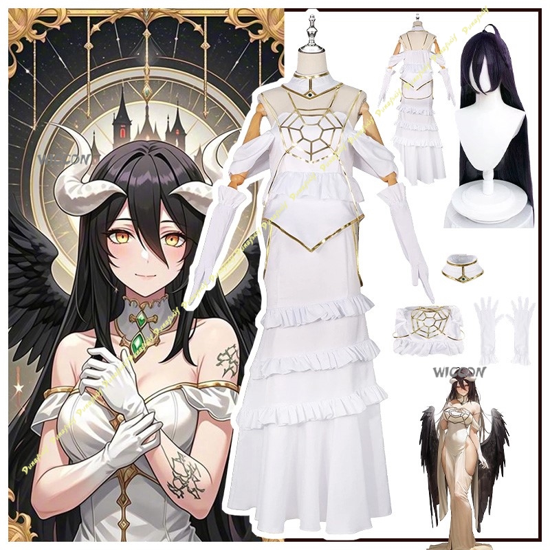 Cosplay Kostümleri Anime Over  - Anime Cosplay Albedo incelemesi ve fiyatı
